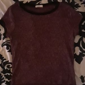 Maroon tee